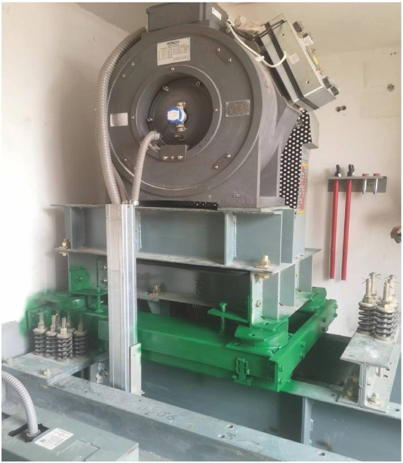 杭州杭房揽翠的电梯曳引机治理